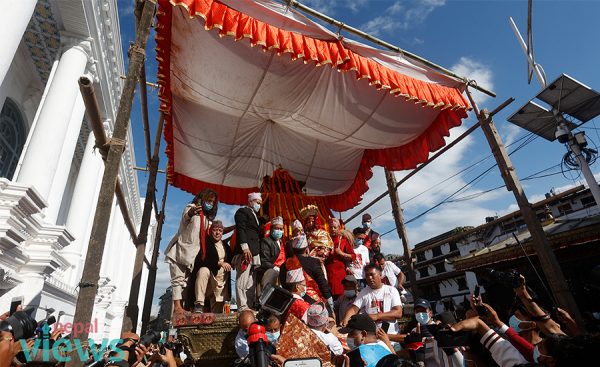 इन्द्रजात्राको रौनक (फोटो फिचर)