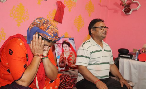 एक हप्तादेखि उठाएनन् छोरीको शव, हत्या गरेको माइतीको आशंका