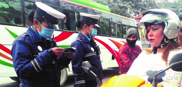 ट्राफिक कारबाहीबाट धनुषामा १ करोड ४६ लाख राजस्व संकलन
