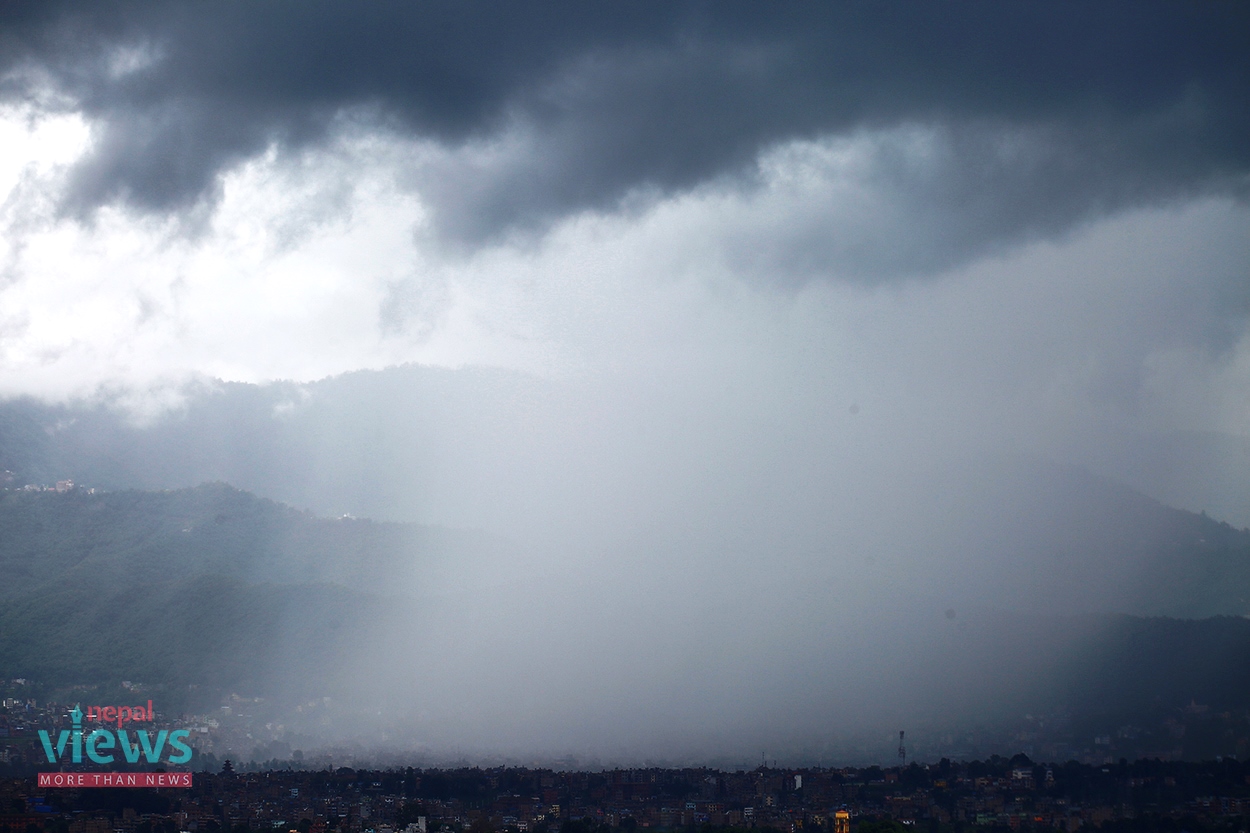 पहाडी भेगमा आंशिक बदली, प्रदेश १ मा वर्षाको सम्भावना