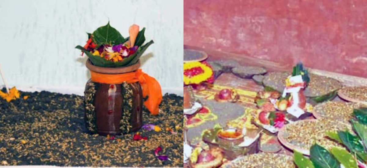 शुरु भयो दशैँ, आज पहिलो दिन जमरा राखिँदै