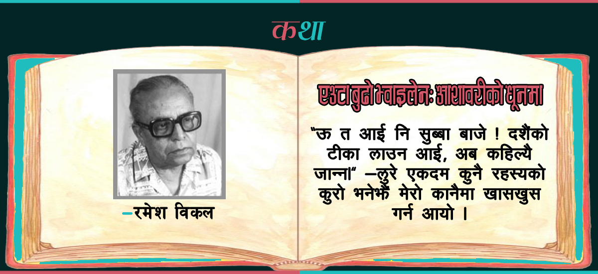 एउटा बूढो भ्वाइलेन : आशावरीको धूनमा