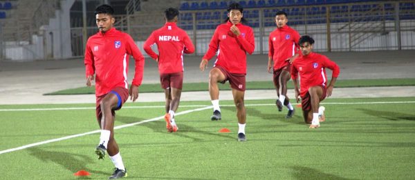 बलियो टिम इरानविरुद्ध खेल्दै नेपाल