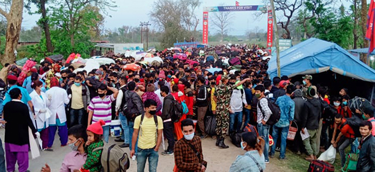 सुदूरपश्चिममा दुई सातामा भारतबाट भित्रिए ३४ हजार नेपाली