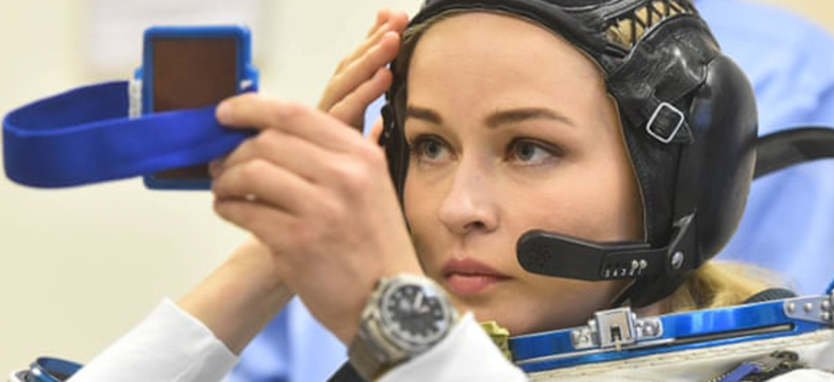 रूसी अभिनेत्री चलचित्र छायांकनका लागि अन्तरिक्षमा