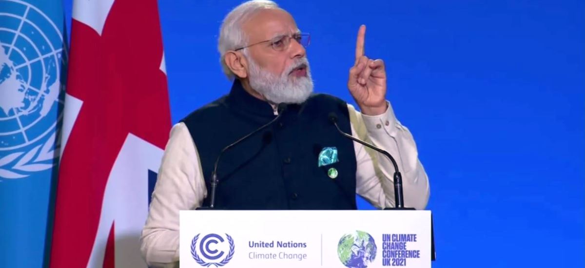 सन् २०७० सम्म कार्बन उत्सर्जन शून्य प्रतिशतमा ल्याउने भारतको घोषणा