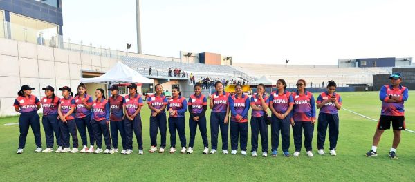 भुटानको सामना गर्दै नेपाली महिला क्रिकेट टिम