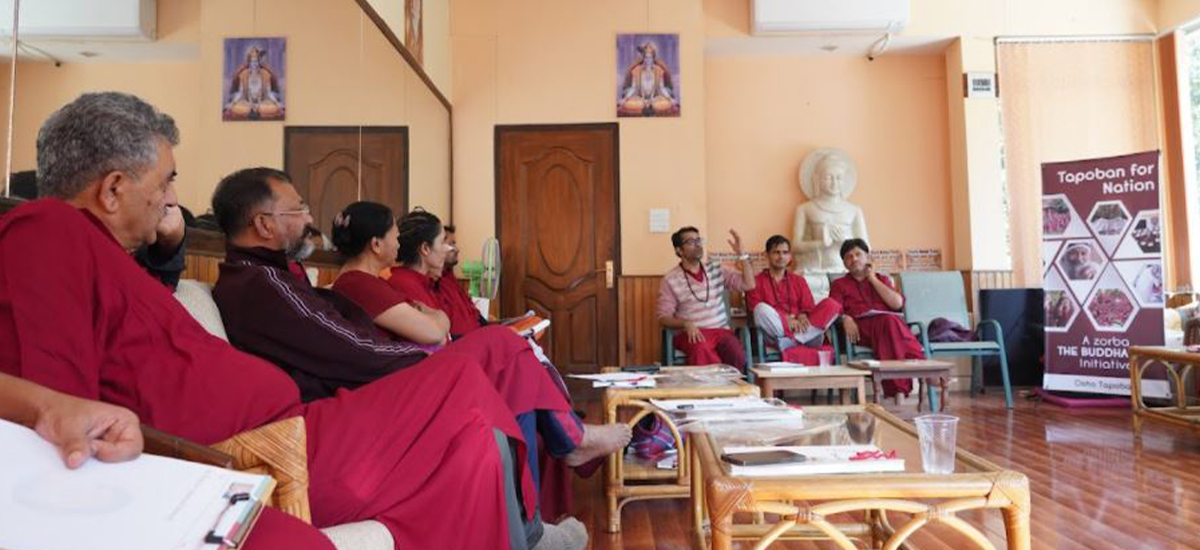 ओशोको ‘जोर्वा दी बुद्ध’ दर्शनमा आधारित तपोवन अभियान सञ्चालन