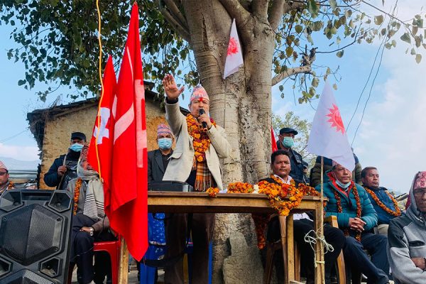 माधव नेपालले पार्टी फुटाएर गद्दारी गरे : भीम रावल