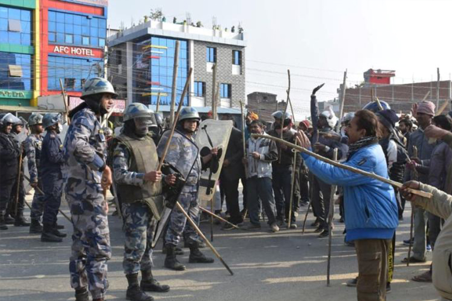 सीके राउतको जनमत पार्टीद्वारा सिरहा बन्द, जनजीवन प्रभावित