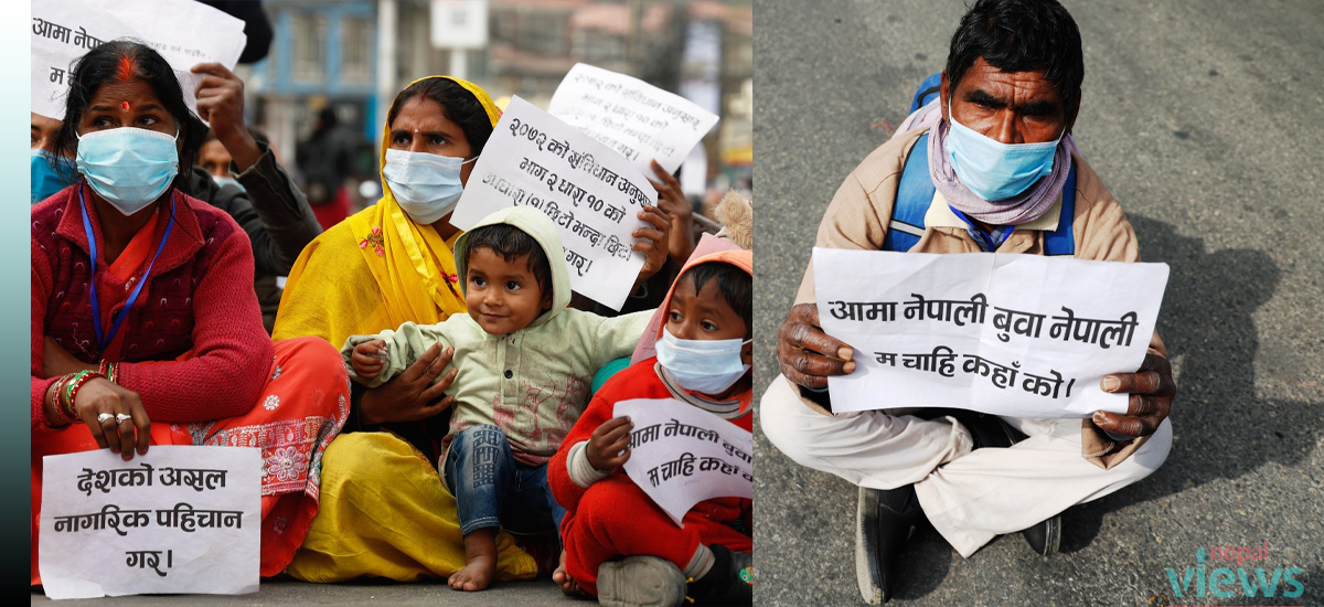 संवैधानिक अधिकार माग्दै नागरिकताविहीन माइतीघरमा (फोटो फिचर)