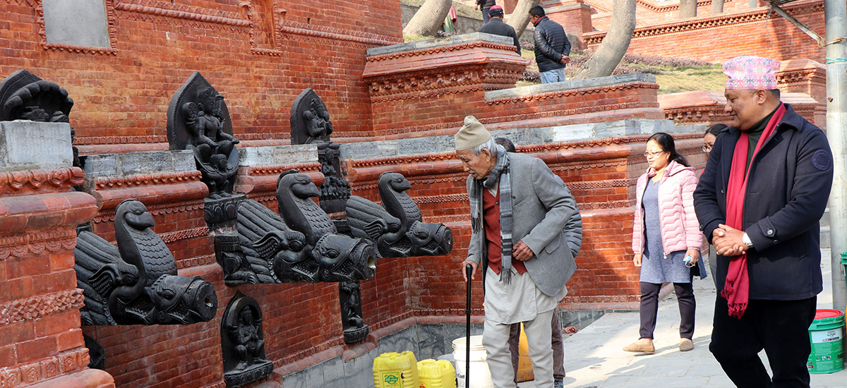 ‘ढुङ्गेधाराको कथा भगिरथ राजासँग जोडिएको छ’