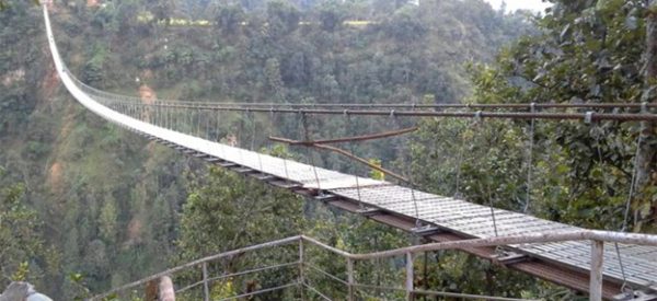 बागलुङमा दोस्रो लामो झोलुङ्गे पुल बन्ने