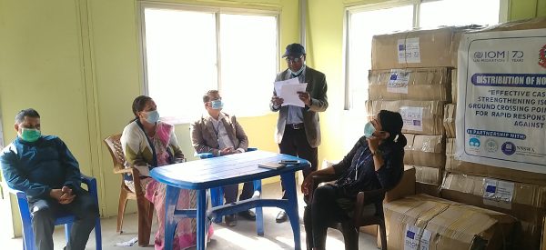 परियोजना परिचयात्मक तथा स्वास्थ्य सामग्री हस्तान्तरण कार्यक्रम सम्पन्न