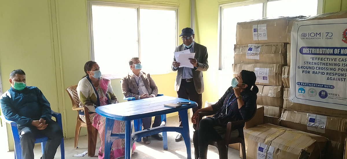 परियोजना परिचयात्मक तथा स्वास्थ्य सामग्री हस्तान्तरण कार्यक्रम सम्पन्न
