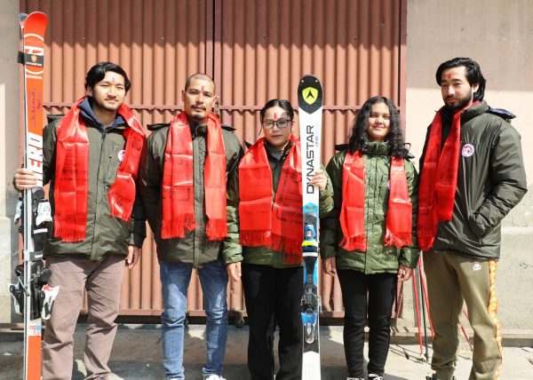 एशियन स्की च्याम्पियनसिपमा ४ खेलाडीले प्रतिस्पर्धा गर्ने