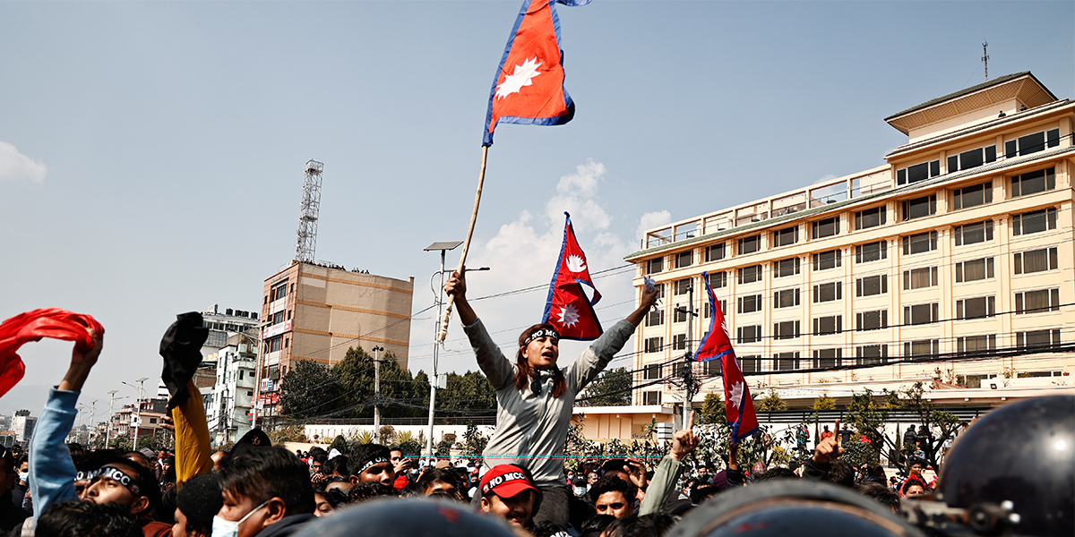 एमसीसी विरोध: बानेश्वर क्षेत्र तनावग्रस्त, ५२ जना समातिए (फोटोफिचर)