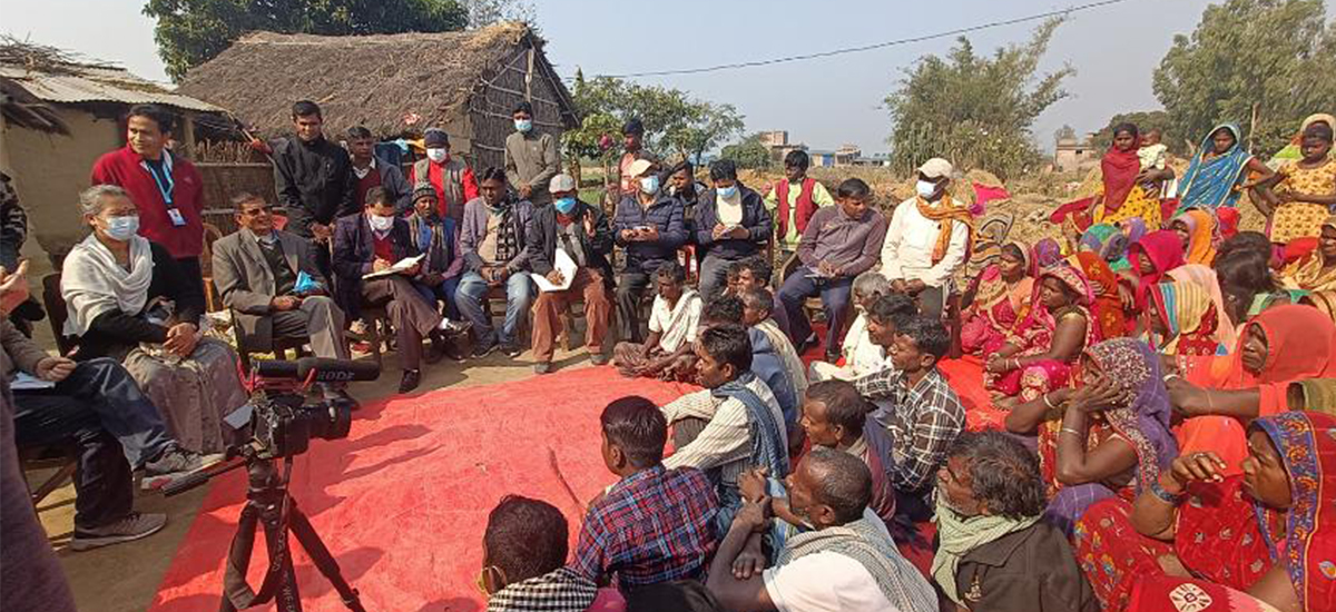 भूमि भएर पनि भूमिहीन रहेकालाई लालपूर्जा वितरण पहिलो प्राथमिकताः मन्त्री श्रेष्ठ