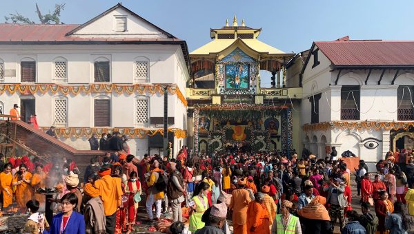 राष्ट्रपति भण्डारीद्वारा पशुपतिनाथ मन्दिरमा पूजा आराधना