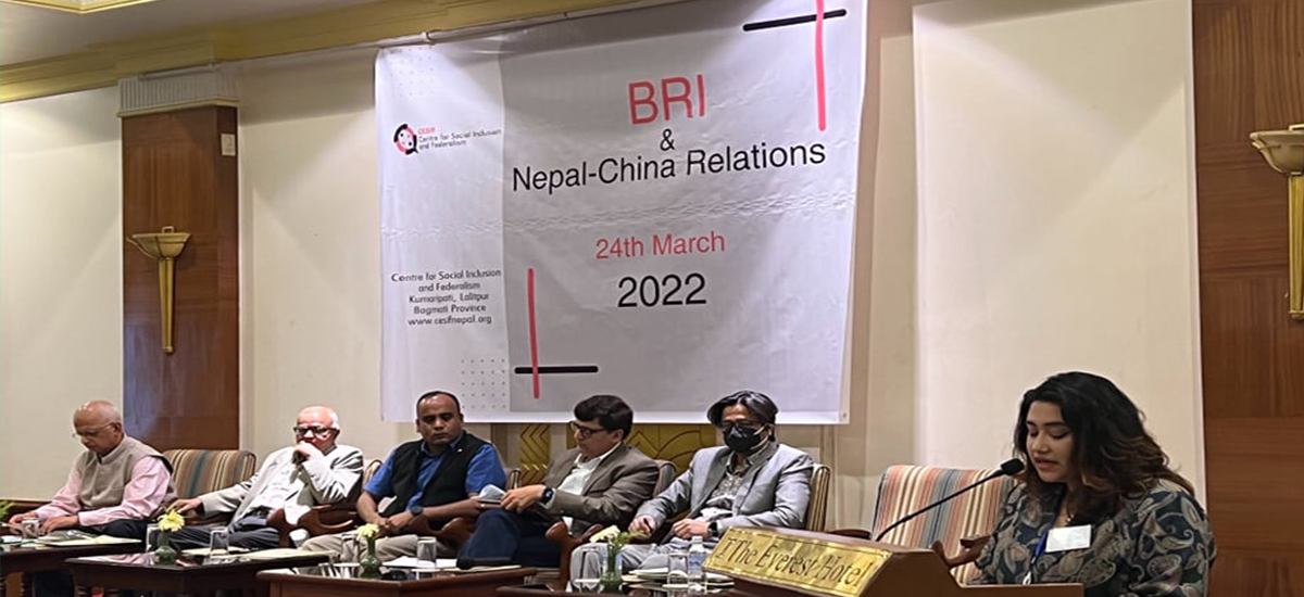विज्ञहरू भन्छन्, ‘बीआरआईमा भएका सम्झौता सार्वजनिक गरिनुपर्छ’