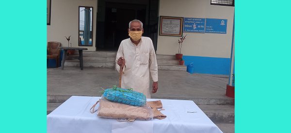 साढे ५ किलो गाँजासहित ७० वर्षीय भारतीय नागरिक पक्राउ