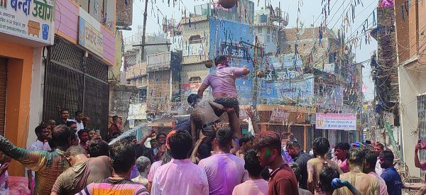 जनकपुरधाममा यसरी मनाइयो होली