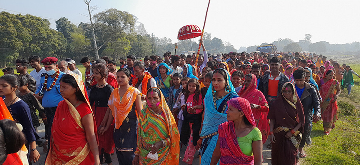 मध्यमा मिथिला यात्राका सहभागीहरू आज जनकपुरधाम आइपुग्दै