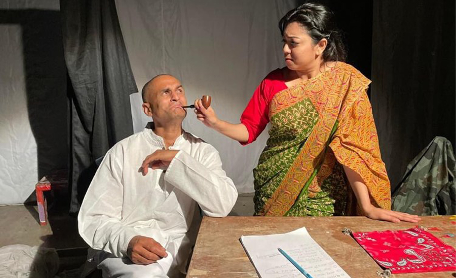 बंगलादेशमा नेपाली नाटक ‘म शेख मुजिब’ मञ्चन