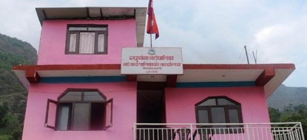 गाउँपालिकाको केन्द्रमा प्रहरी चौकी भवन निर्माण