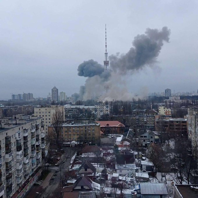 युक्रेनमा रातभरि रुसी गोलाबारी, १२ जनाको मृत्यु