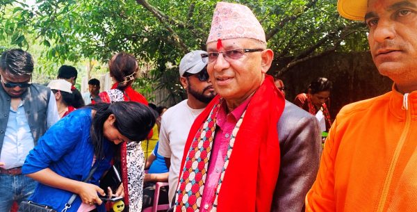 मनोनयन दर्तापछि हेटौंडाका एमाले उम्मेदवार पौडेलले भने, ‘गठबन्धनले अस्थिरता ल्याउँछ’