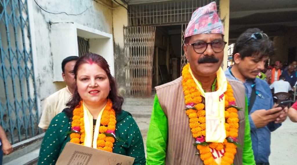 राप्रपाबाट विराटनगरमा प्रह्लाद शाह मेयर र बबिता आचार्य उपमेयर