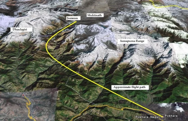 आधा बाटोमा पुगेपछि सम्पर्कविहीन भएको थियो तारा एयरको विमान