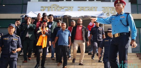 काठमाडौंको मेयर बनेपछि बालेनको धन्यवाद र्‍याली (तस्वीरहरू)