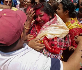 उपमेयर सुनिताको विजय र्‍याली (फोटोफिचर)