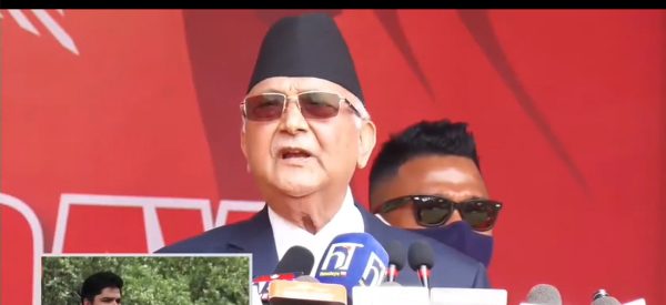 काठमाडौंलाई विश्वकै नमूना शहर बनाउन हामी लागेका छौं : एमाले अध्यक्ष ओली