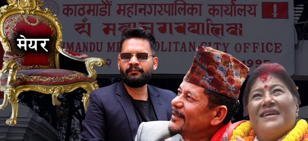 काठमाडौंको मेयरमा बालेन शाहको साढे १७ हजार मतको फराकिलो अग्रता