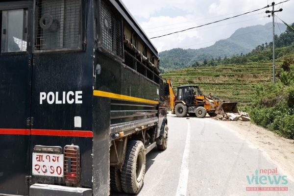 स्थानीयवासीको अवरोधले फाल्न सकिएन काठमाडौंको फोहोर 