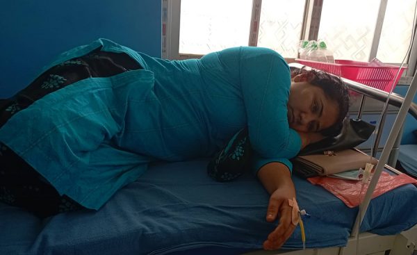 लुम्बिनी प्रदेशकी राज्यमन्त्री वली अस्पताल भर्ना