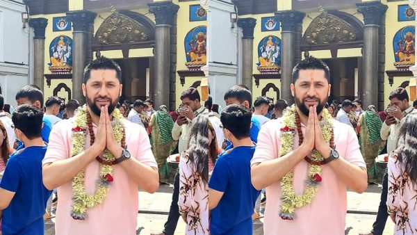 राजनीतिक घोषणाअघि पशुपतिनाथ पुगे रवि लामिछाने