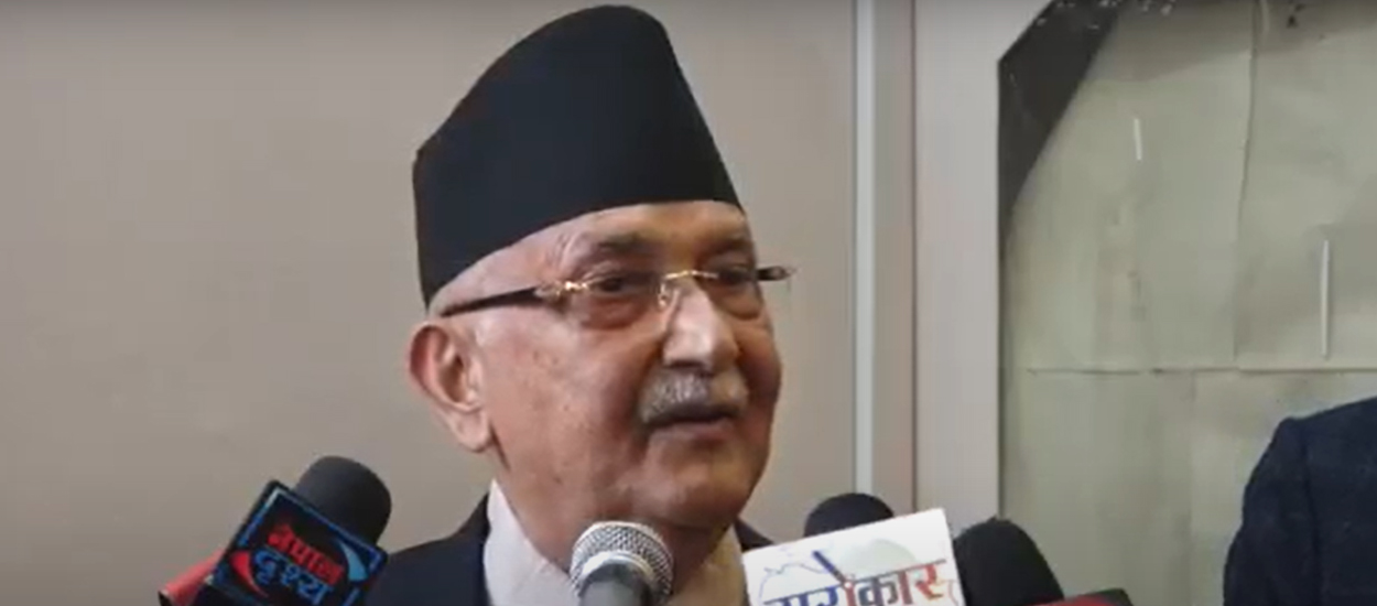 जनार्दन शर्मालाई अर्थमन्त्रीमा दोहोर्‍याउँदा गोरु पनि लजायो : एमाले अध्यक्ष ओली