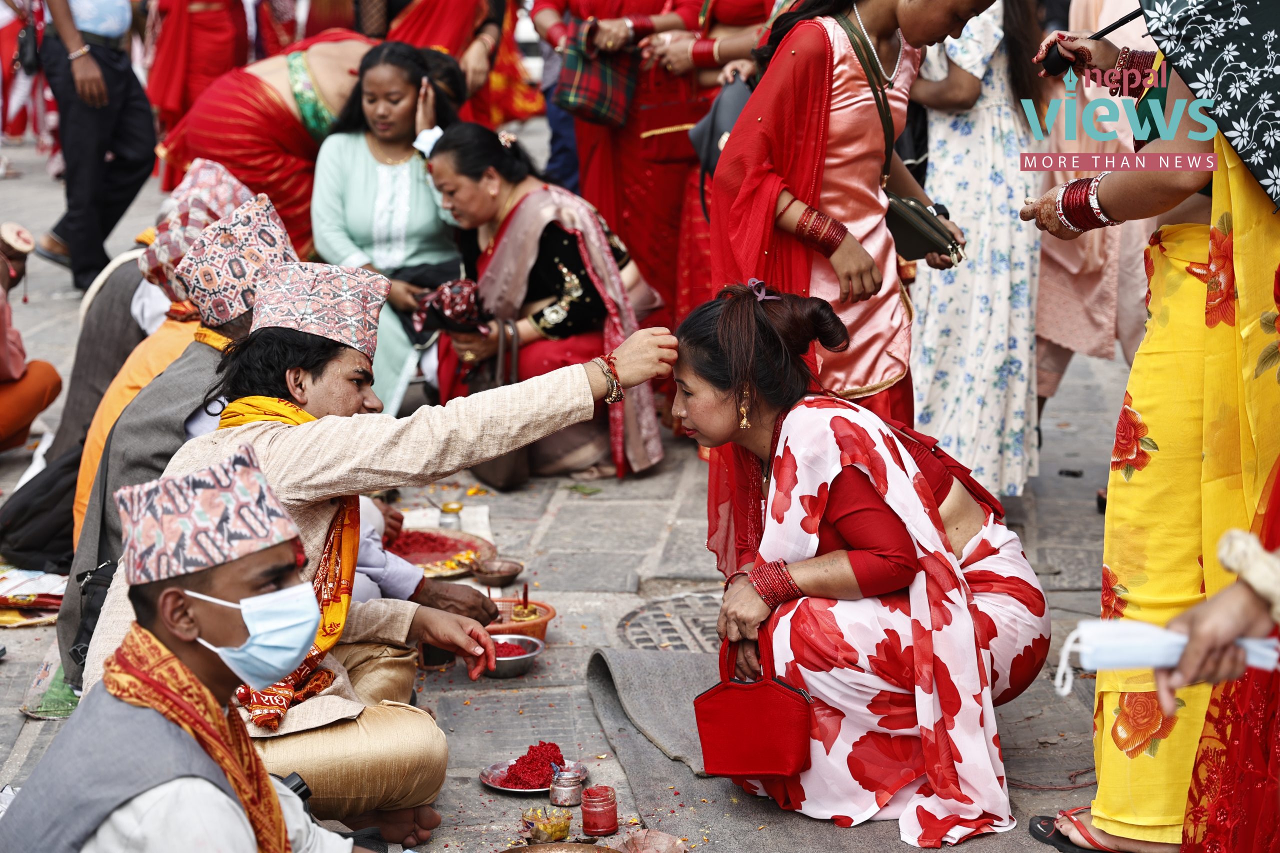 तीजमा पशुपति क्षेत्रमा देखिएका दृष्य (तस्वीरहरू)