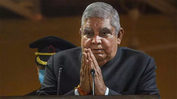 जगदीप धनखड भारतको उपराष्ट्रपतिमा निर्वाचित