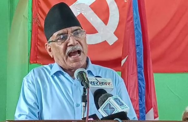 कर्णालीले प्रतिगमनविरुद्ध आन्दोलन गरेको छ – प्रचण्ड