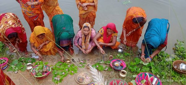 सन्तानको सुख शान्ति तथा चिरायुको कामनासहित मिथिलामा जितिया पर्व मनाईदै