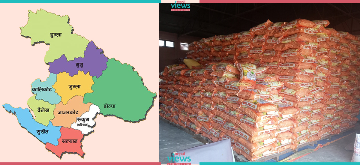 गोदाममा नै थन्कियो खाद्यान्न, चाडपर्वका बेला कर्णालीका आठ जिल्लामा अभाव हुनसक्ने