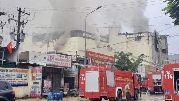 भियतनामको एक बारमा आगलागी हुँदा ३२ जनाको ज्यान गयो