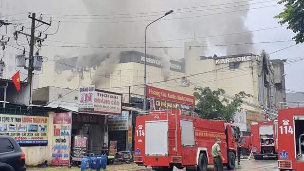 भियतनामको एक बारमा आगलागी हुँदा ३२ जनाको ज्यान गयो