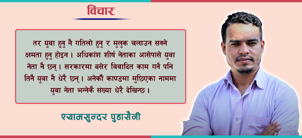 युवा हुँदैमा सबै योग्यता पुग्छ ? अहिलेको विकृत राजनीति स्वतन्त्रले सुधार्न सक्छन् ?