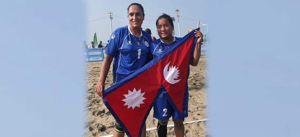 नेपालको महिला टोली सीएभीए ‘बिच भलिबल’ मा उपविजेता